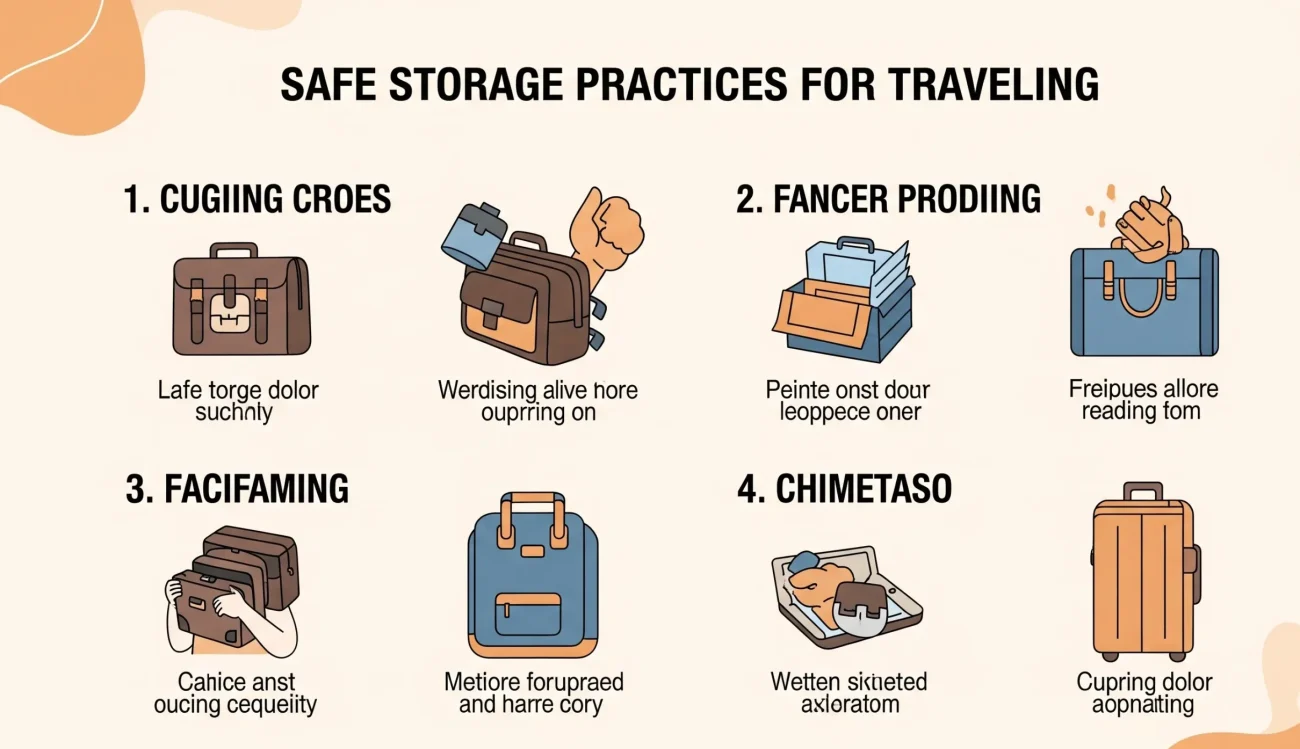 Safe Storage Practices for Traveling