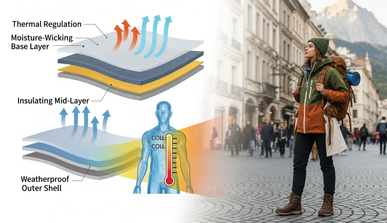 The Science and the Art of Layered Travel Clothing