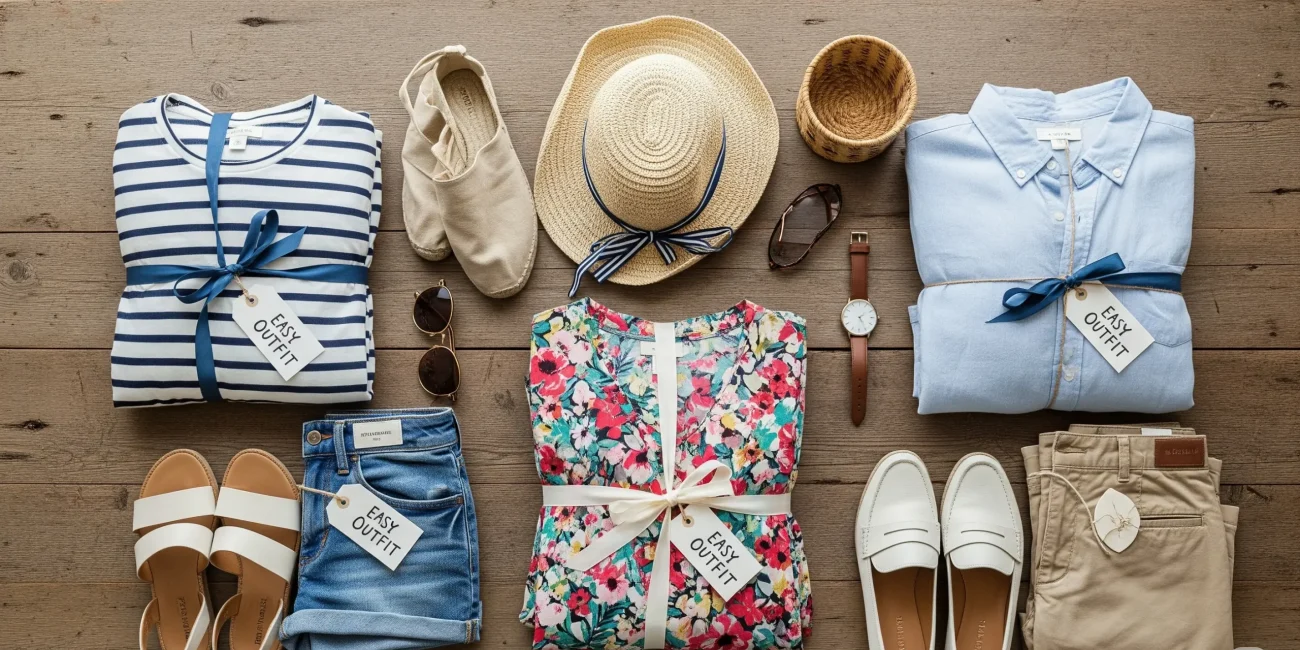 Wrapping and Bundling for Easy Outfits