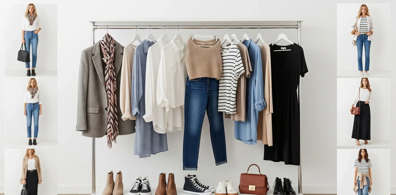 Build a Capsule Wardrobe Clothing that Multiplies Outfits