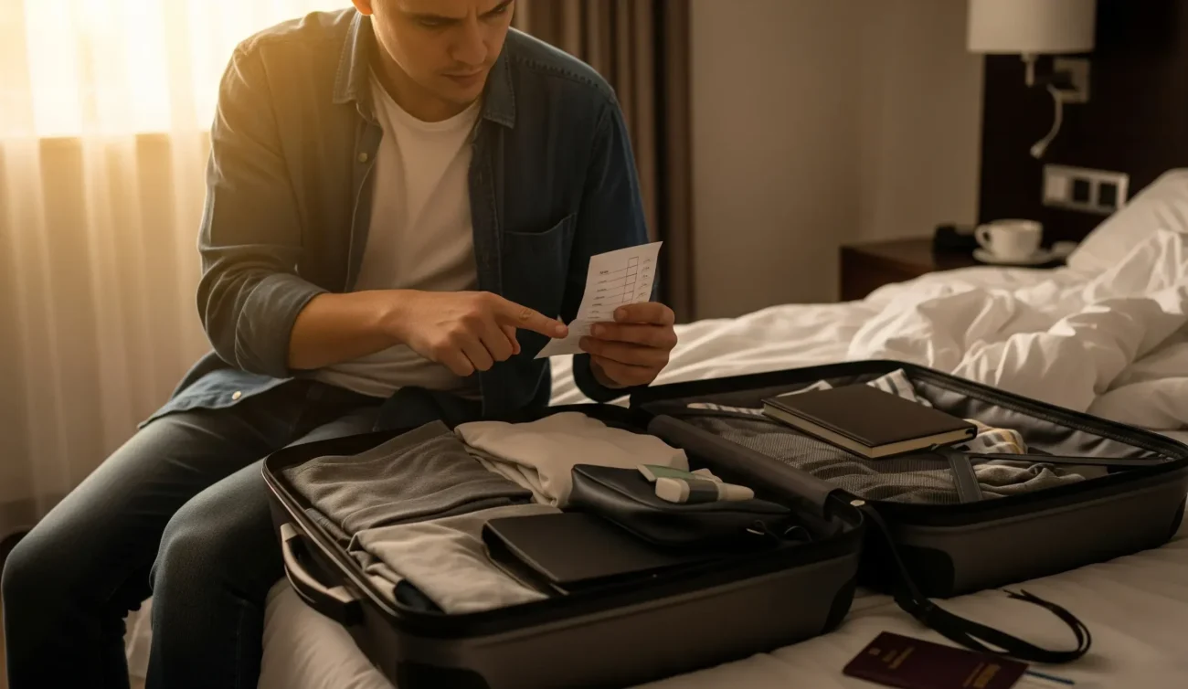 How to Do a Final Baggage Audit Before You Leave