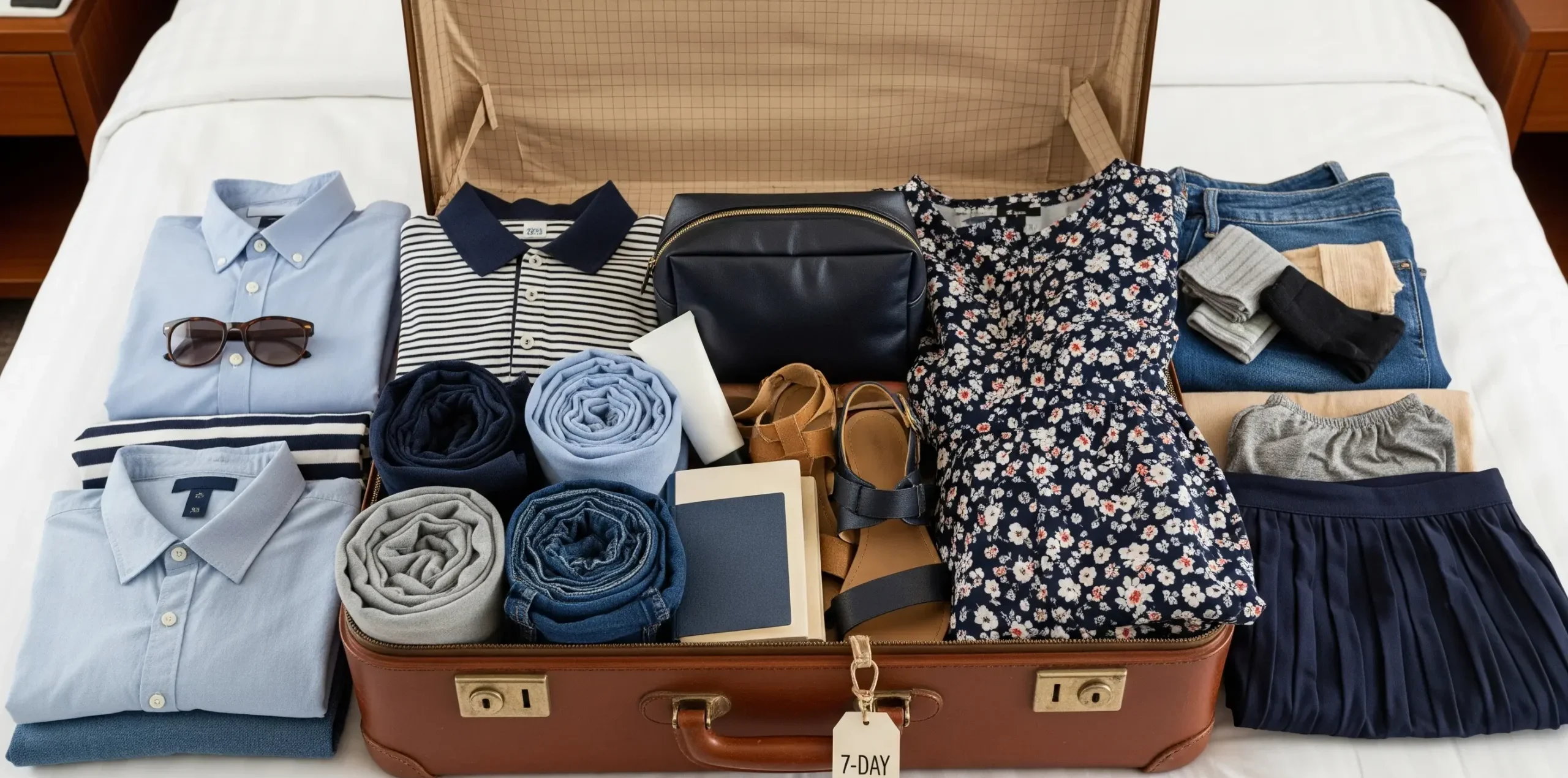 outfits for 7-day trip