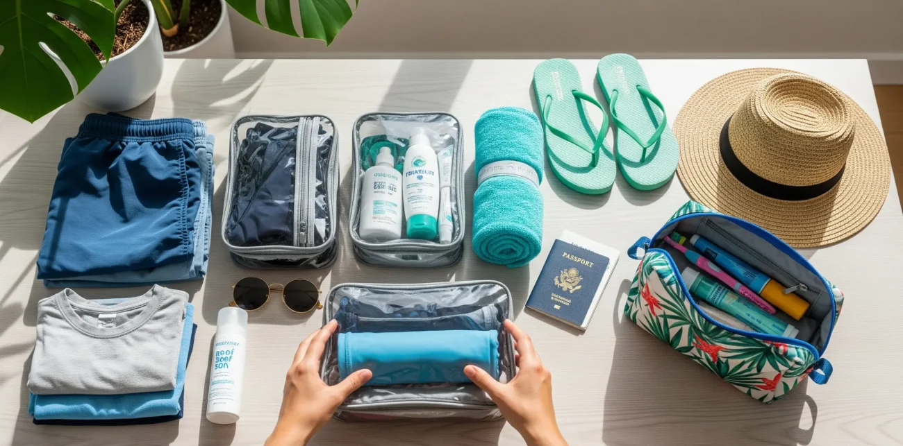 The Tropical Travel Kit Step-by-Step Instructions