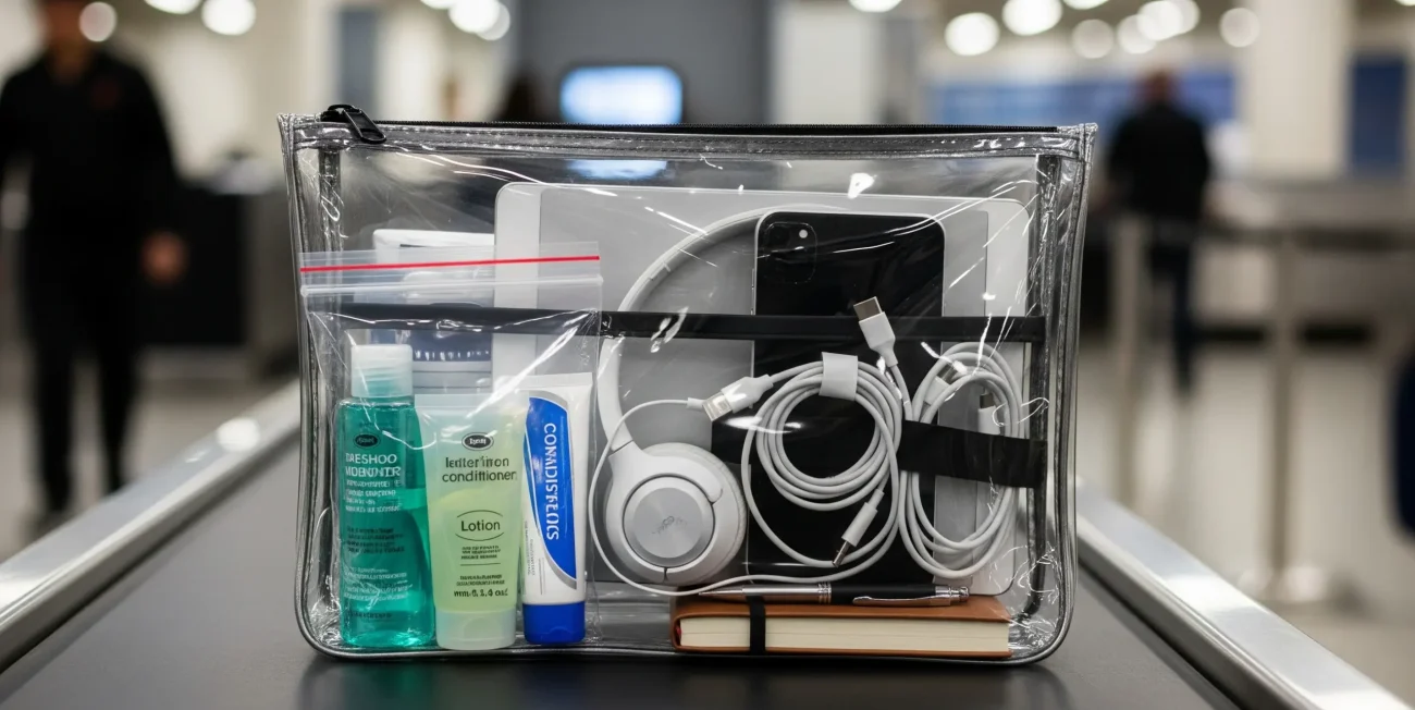 Travel Kit for Airport Security