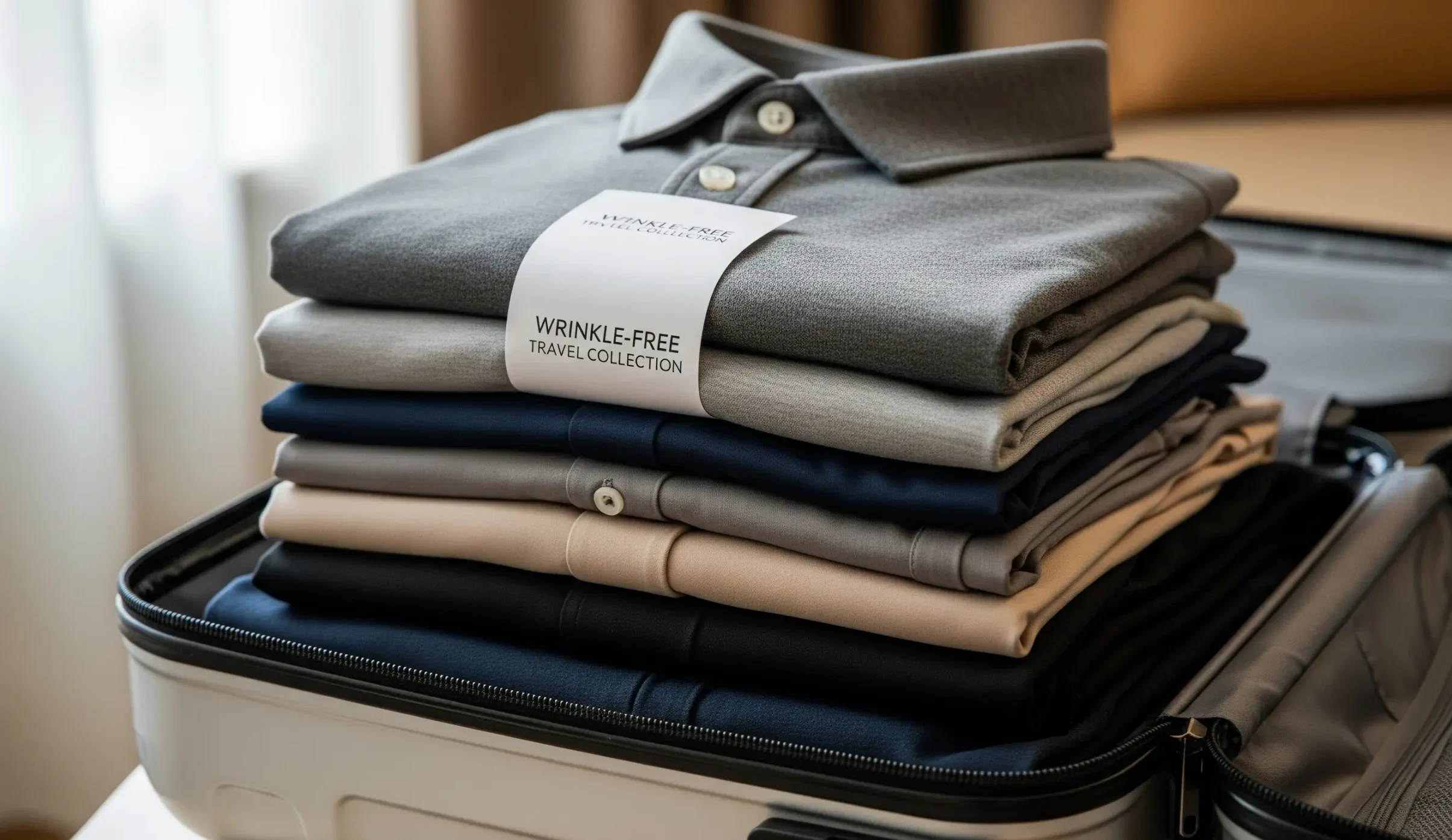 keep clothes wrinkle-free travel