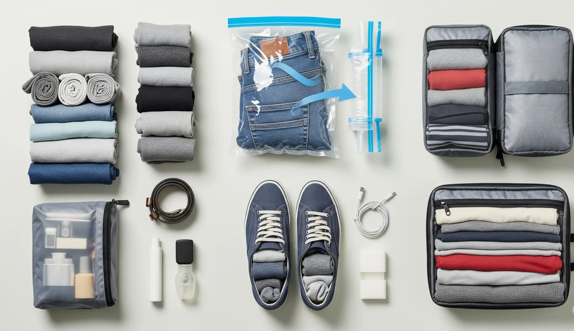 space‑saving packing hacks