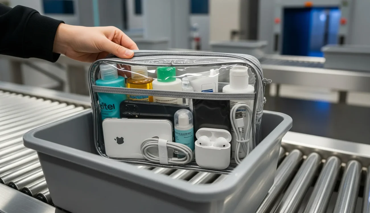 Travel Kit Airport Security Speed Through with Ease