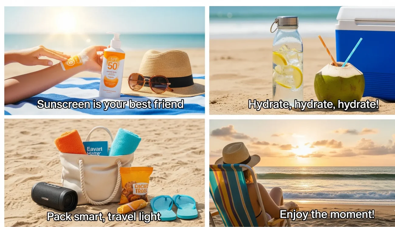 What to Pack for Different Types of Beach Trips