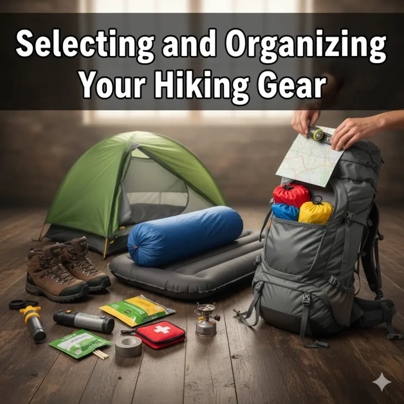 Selecting and Organizing Your Hiking Gear