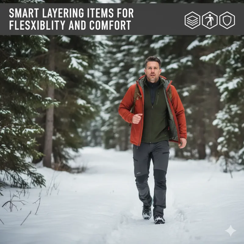 Smart Layering Items for Flexibility and Comfort