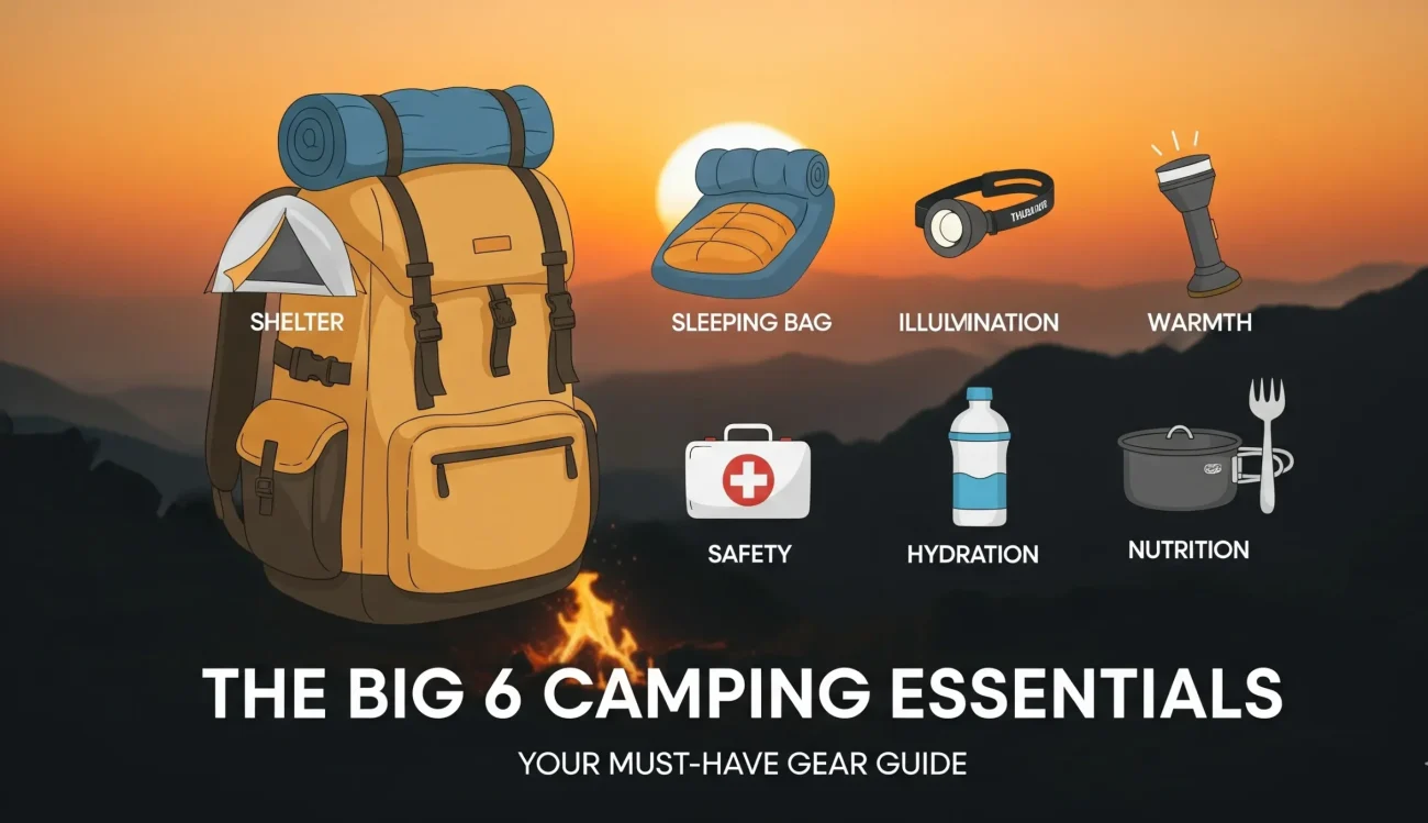 The Big 6 Camping Essentials That Make Travel Easie
