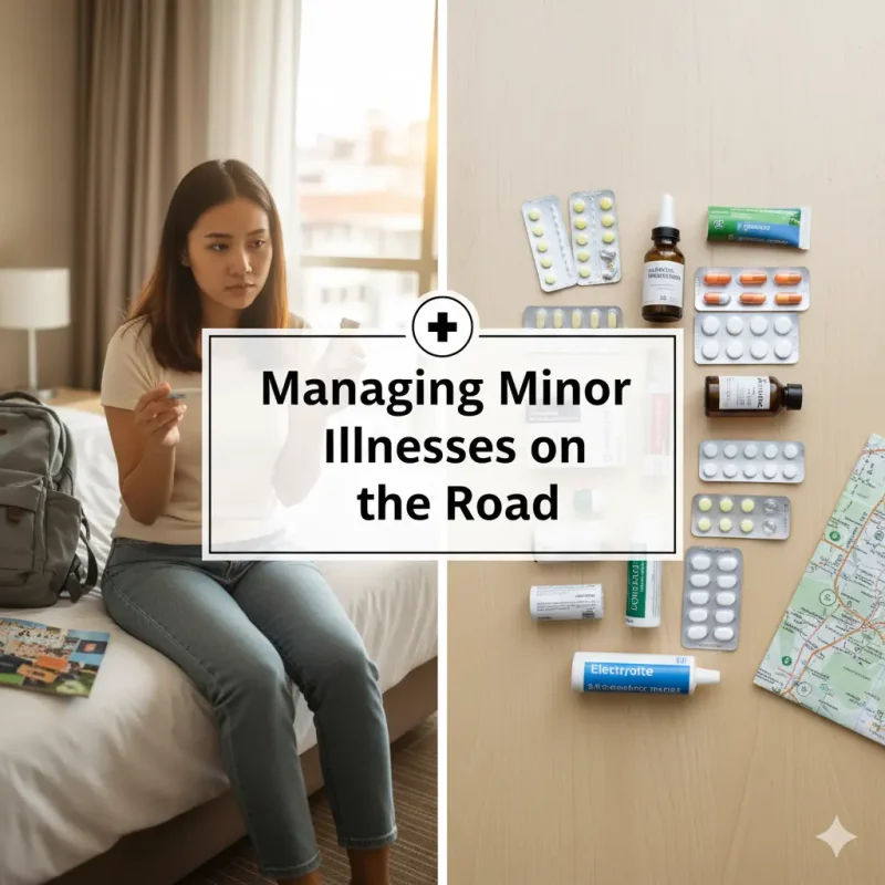Managing Minor Illnesses on the Road