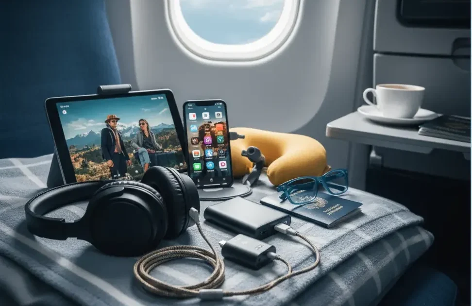 travel gadgets long flights
